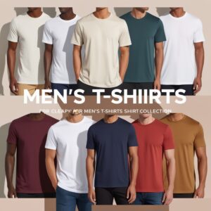 Men's T-Shirts Collection - Trendy, Comfortable, and High-Quality Tees in Various Styles and Colors