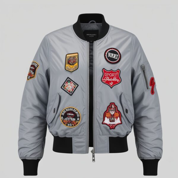 Custom Women's Bomber Jacket | Sporty & Personalized Streetwear - Image 3