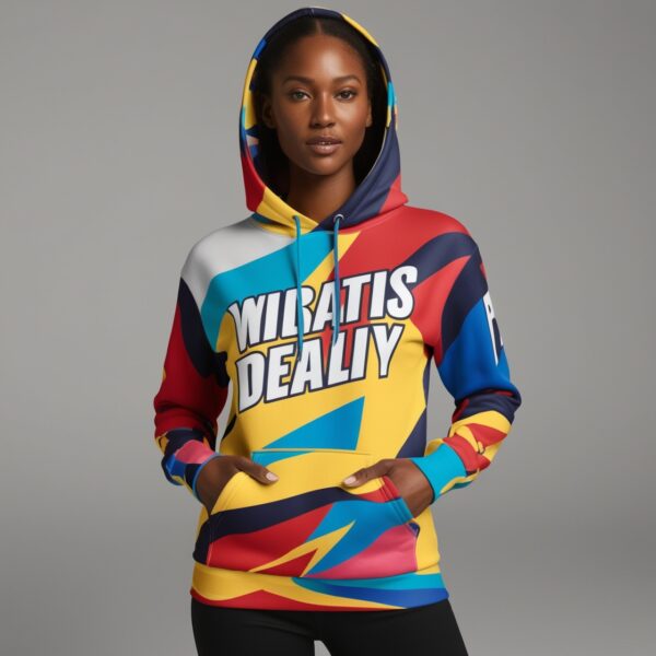 Personalized Women's Graphic Hoodie | Custom Streetwear Design - Image 3