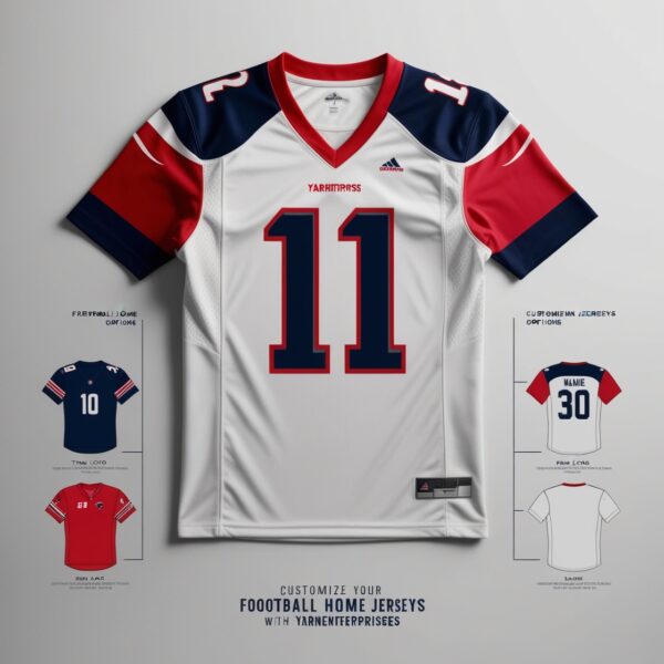 Custom Football Home Jerseys - Image 3