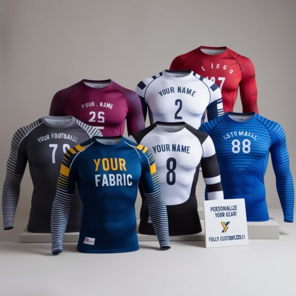 Custom Football base layers - Image 2