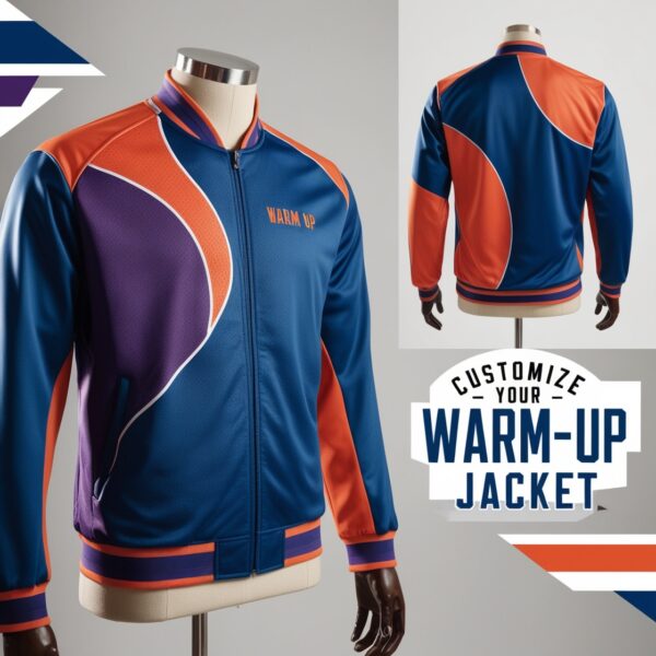 Warm-Up Basketball Jackets - Image 2