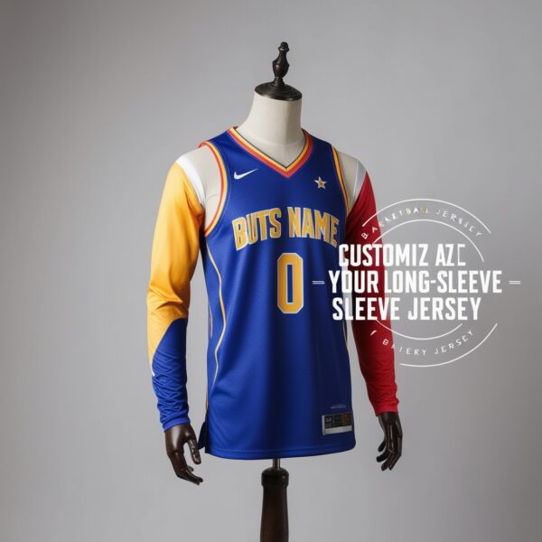 Long-Sleeve Basketball Jerseys - Image 4