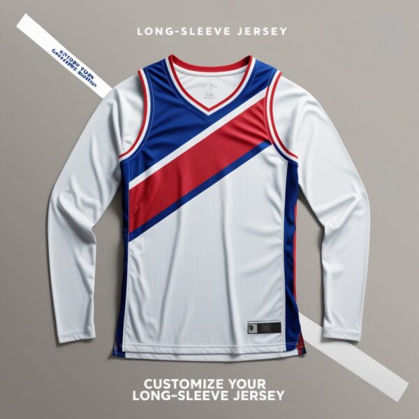 Long-Sleeve Basketball Jerseys - Image 5