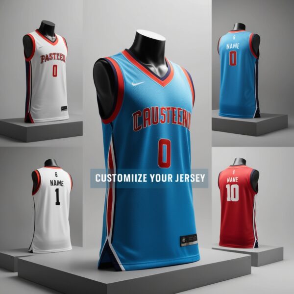 Short-Sleeve Basketball Jerseys - Image 4