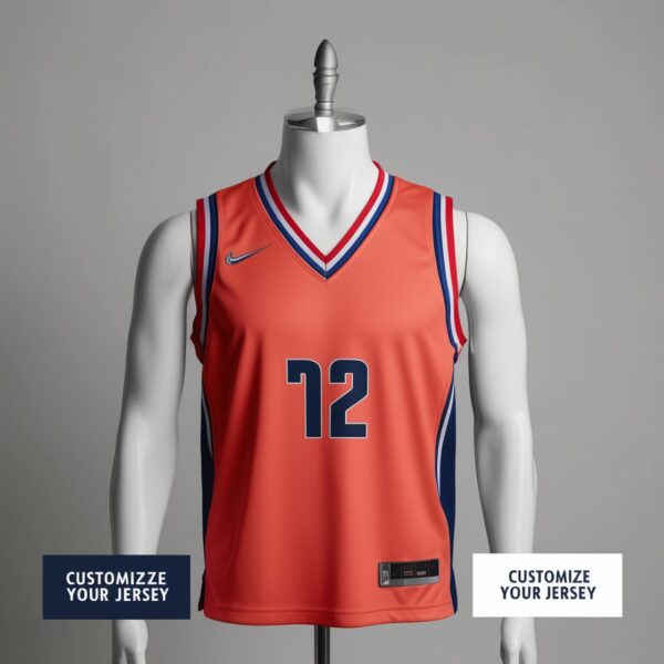 Custom Basketball Sleeveless Jersey - Image 2