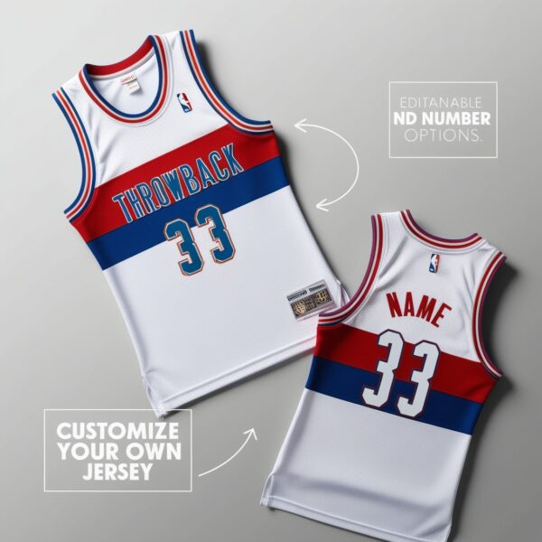 Throwback Basketball Jerseys - Image 2